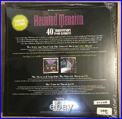 HAUNTED MANSION 40th Anniversary (NEW) CD LP Book BOX SET Disneyland EXCLSVE