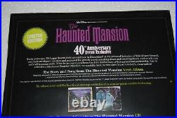 HAUNTED MANSION 40th Anniversary SEALED CD LP Book BOX SET Disneyland EXCLUSIVE