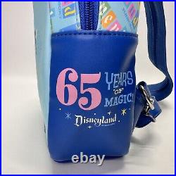 HTF Rare Disneyland Sleeping Beauty Castle Mini Backpack Anniversary USED ONCE