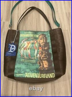 Harveys Disney Disneyland 60th Anniversary Enchanted Tiki Room Poster Tote