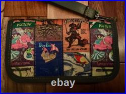 Harveys Disneyland 60th Anniversary Wallet wristlet Vintage Attraction Posters