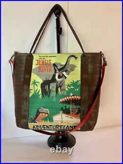 Harveys Seatbelt Disneyland 60th Anniversary Adventureland Poster Tote Disney