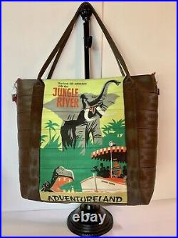 Harveys Seatbelt Disneyland 60th Anniversary Adventureland Poster Tote Disney