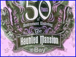 Haunted Mansion 50th Anniversary Official Event Pin Disneyland Disney LE of 999