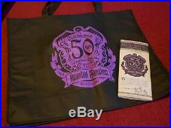 Haunted Mansion Disneyland 50th Anniversary event merchandise and pin sets