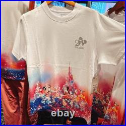 Hong Kong Disneyland 20th Anniversary Audlt Spirit Jersey+ T Shirt Set