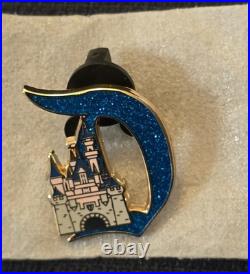 Key To Disneyland 70th Anniversary D Pin Sleeping Beauty Castle