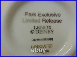 Lenox Disney DISNEYLAND 60TH ANNIVERSARY DIAMOND TEA CUP & SAUCER SET NEW