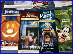 Lot of 25 Disneyland & California Adventure Guide Maps 50th Anniversary 2005
