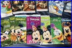 Lot of 25 Disneyland & California Adventure Guide Maps 50th Anniversary 2005
