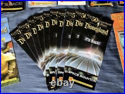 Lot of 25 Disneyland & California Adventure Guide Maps 50th Anniversary 2005