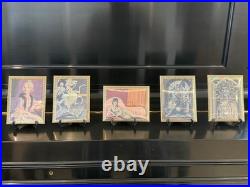 Lot of (5) Disney Haunted Mansion 30th Anniversary Lenticular Cards
