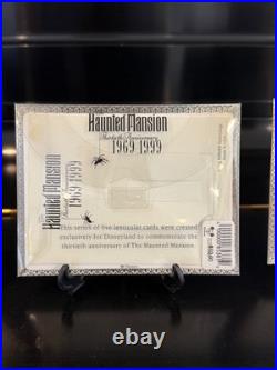 Lot of (5) Disney Haunted Mansion 30th Anniversary Lenticular Cards