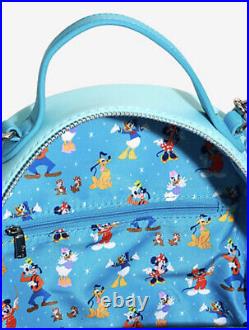 Loungefly Disneyland 65th Anniversary Exclusive Mini Backpack/ Crossbody Convert