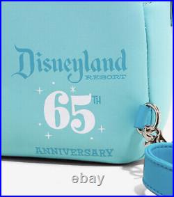 Loungefly Disneyland 65th Anniversary Exclusive Mini Backpack/ Crossbody Convert