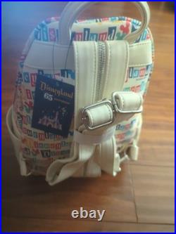 Loungefly Disneyland 65th Anniversary Park Exclusive Backpack New Ships Free KC
