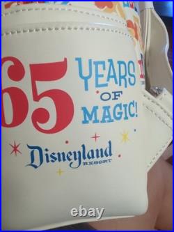 Loungefly Disneyland 65th Anniversary Park Exclusive Backpack New Ships Free KC