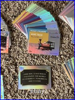 MASTER SET 2025 Topps Disneyland 70th Complete 251 Base, ALL Foil Inserts+ BONUS