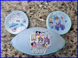 Magic Key 70th Anniversary Ears Disneyland (Set Of 2)