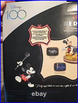 Mickey & Minnie With Pluto Light-up Television Figure Disney100 NEW Disneyland