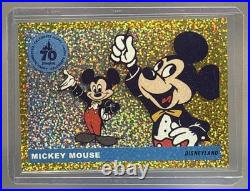 Mickey Mouse /55 Gold 2025 Topps Disneyland 70th Anniversary #T55-26 1955 Icons