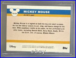Mickey Mouse /55 Gold 2025 Topps Disneyland 70th Anniversary #T55-26 1955 Icons