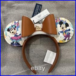Mickey Mouse & Friends Dooney & Bourke Ear Headband-Disneyland 70th Anniversary