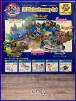 Mint Tokyo Disneyland 20th Anniversary Diorama Map Set withbox