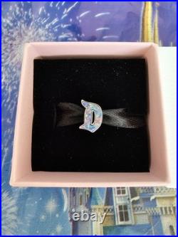 NEW 2025 Disneyland 70th Anniversary Iridescent D Disney X Pandora Charm