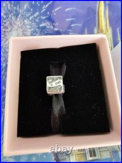 NEW 2025 Disneyland 70th Anniversary Iridescent D Disney X Pandora Charm