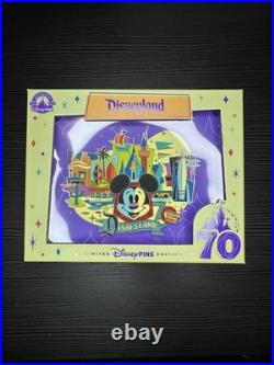 NEW D23 Expo (2024) Disneyland 70th Anniversary Mickey Mouse Jumbo Pin/LE 1500