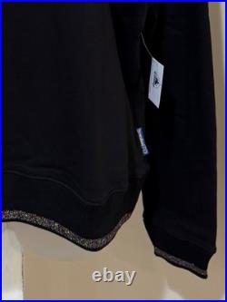 NEW DISNEYLAND 70th ANNIVERSARY ¼ ZIP PULLOVER IRIDESCENT SWEATSHIRT SIZE SMALL
