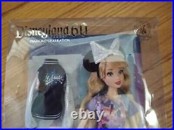 NEW Disney Resort Disneyland Diamond Celebration 60th Anniversary Barbie withBag