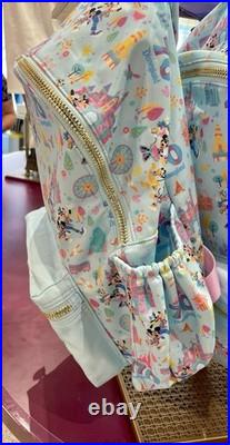 NEW Disneyland 70th Anniversary Backpack Stoney Clover Ln Pastel Mickey Minnie