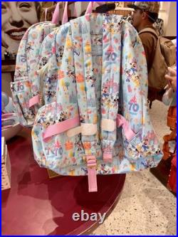 NEW Disneyland 70th Anniversary Backpack Stoney Clover Ln Pastel Mickey Minnie