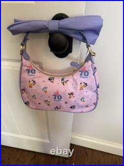 NEW Disneyland 70th Anniversary Stoney Clover Ln bag purple Bow Pink purse 2025