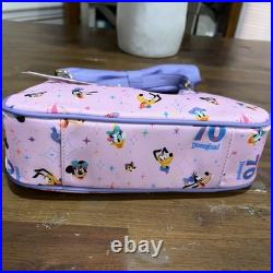 NEW Disneyland 70th Anniversary Stoney Clover Ln bag purple Bow Pink purse 2025 NEW Disneyland 70th Anniversary Stoney Clover Ln bag purple Bow Pink purse 2025