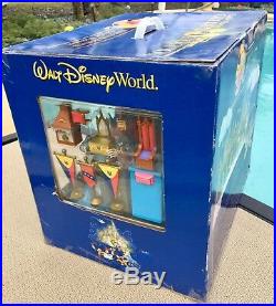 NEW Disneyland Golden 50th Anniversary Sleeping Beauty Castle playset FREE SHIP