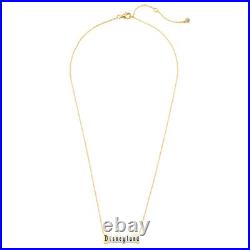 NEW Disneyland Marquee Necklace by CRISLU 70th Anniversary PARK EXCLUSIVE NWT NEW Disneyland Marquee Necklace by CRISLU 70th Anniversary PARK EXCLUSIVE NWT