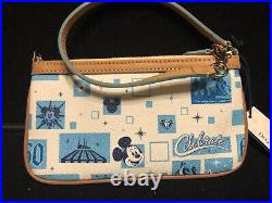 NEW Dooney & Bourke Disneyland 60th Anniversary Diamond Celebration Wristlet