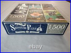 NEW SEALED Disney Signature Puzzle 60th Anniversary Disneyland Four Puzzles 500