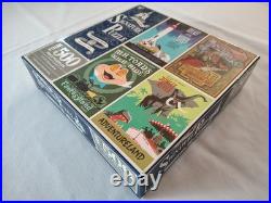 NEW SEALED Disney Signature Puzzle 60th Anniversary Disneyland Four Puzzles 500