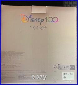 NIB Disney 100 Anniversary Sleeping Beauty Castle Figurine Disneyland Princess