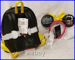 NWT Disney Disneyland Main Street Electrical Parade Loungefly Backpack with Ears