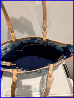 NWT! Disney Parks Dooney & Bourke Disneyland 60th Anniversary Large Tote Bag