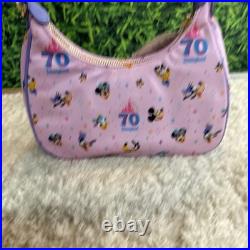 NWT Disney Stoney Clover Lane Disneyland 70th Anniversary Bow Handle Purse