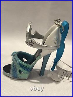 NWT Disneyland 60th Anniversary Shoe Heel Christmas Ornament Sleeping Beauty