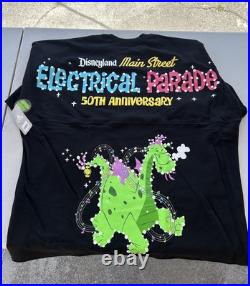 NWT Disneyland Main Street Electrical Parade 50th Anniversary Spirit Jersey XXL