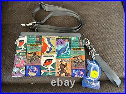 NWT Harveys Seatbelt Crossbody Disneyland 60th Anniversary Attraction Posters