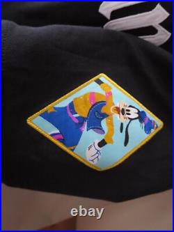 New 2025 Disney Disneyland Castle 70th Anniversary Black Baseball Jersey Large